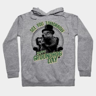 Happy Groundhog Day Hoodie